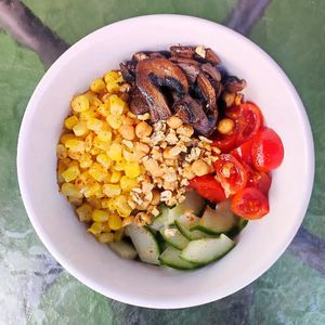  at Yizak Vegan Food in Santiago