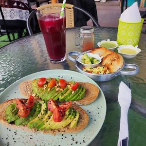  at Yizak Vegan Food in Santiago