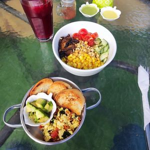  at Yizak Vegan Food in Santiago