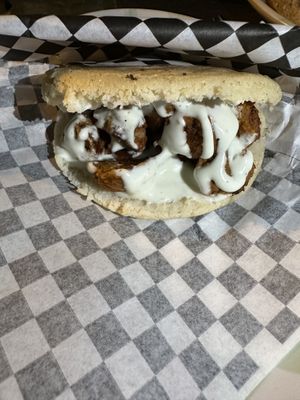   at Yizak Vegan Food in Santiago