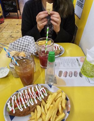  at Yizak Vegan Food in Santiago