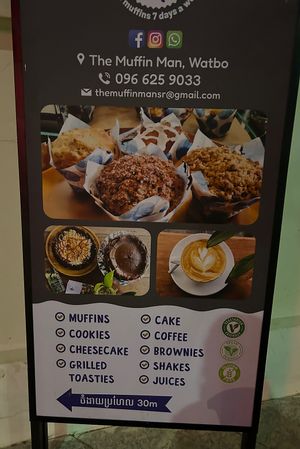  #Veganuary at The Muffin Man in Siem Reap