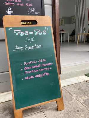 Very nice Cafe!!   at Toc Toc in Tenerife