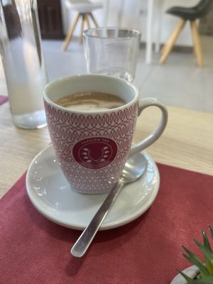 Tchai latte  at Toc Toc in Tenerife