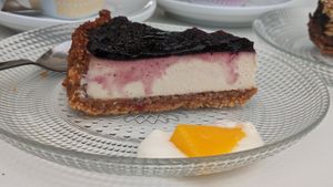 Cheesecake at Toc Toc in Tenerife