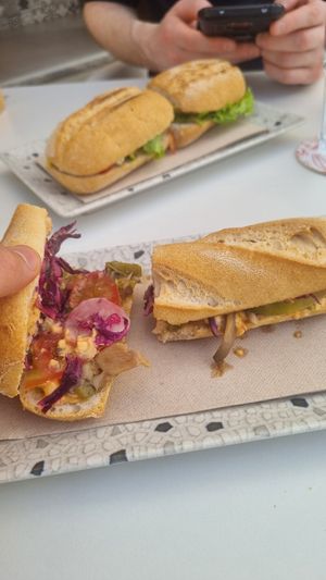 Sandwiches at Toc Toc in Tenerife