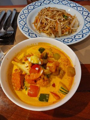 Spicey kokoscurry at Thanakorn in Deinze