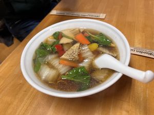 五蔬菜拉麵  at Taishoukaku 大将閣 in Nachikatsuura