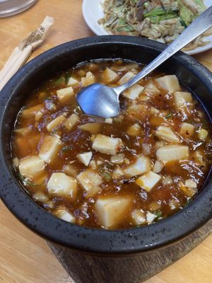 Mabo tofu  at Taishoukaku 大将閣 in Nachikatsuura
