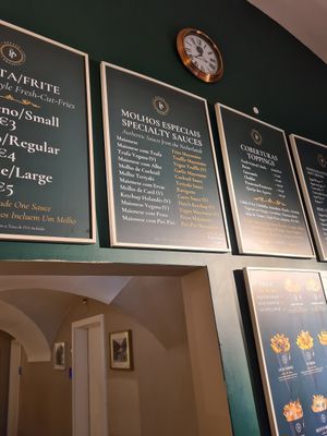 Sauces at Potato Project in Lisbon