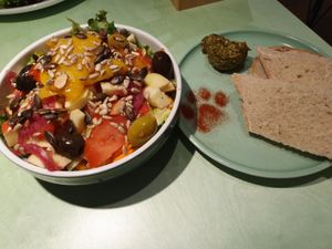 Summer salad at Katzentempel - Hannover in Hannover
