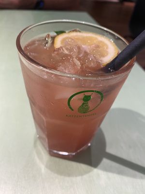 Himbeer -Basilikum 🌿 Limo 🥤   at Katzentempel - Hannover in Hannover