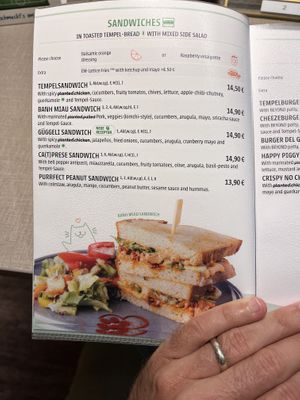 Menu  at Katzentempel - Hannover in Hannover