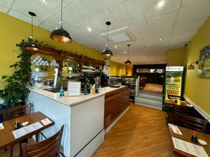 Inner section at Moto Japanese Restaurant in South West London