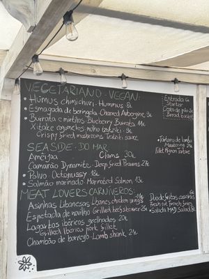 Ementa  at MAD - Two Spicy Chefs in Pataias