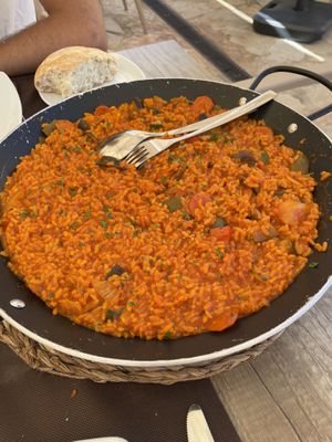 Arroz de verduras para 2 (realmente da para 4)  at O Rincon Do Mis in Foz
