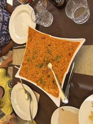 Paella vegan  at O Rincon Do Mis in Foz