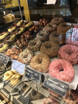 Beautiful vegan donuts at Holy Donut - Vilniaus in Vilnius