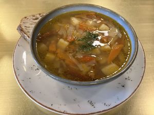 Soup of the day  at Holy Donut - Vilniaus in Vilnius