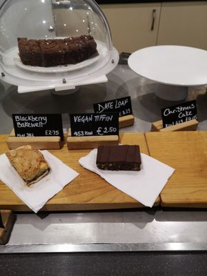 Vegan tiffin at Crofters Cafe in Truro