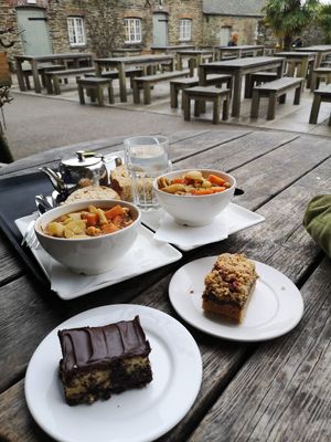 More delicious vegan options at Crofters Cafe in Truro