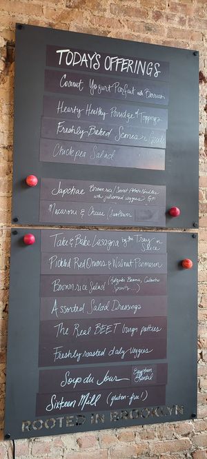 Amazing options at Electric Beets in Brooklyn