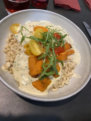 Macaroni kaassaus   at In de Maeltydt in Aalst