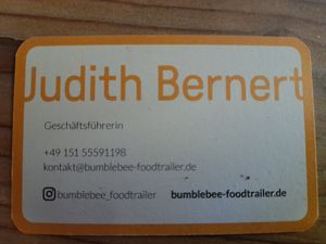 Visitenkarte at Bumblebee Cafe in Kandel