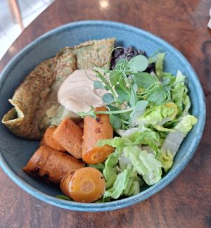 Bowl at Bumblebee Cafe in Kandel