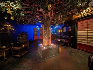 Limited table space at Wild Orange in Honolulu