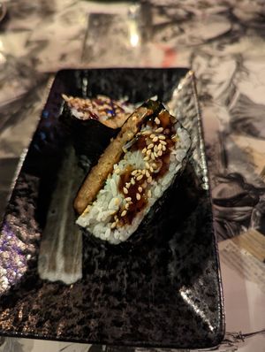 Spum Musubi at Wild Orange in Honolulu