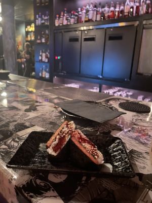 “Spam” vegan musubi  at Wild Orange in Honolulu