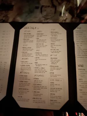 Menu #1  at Wild Orange in Honolulu