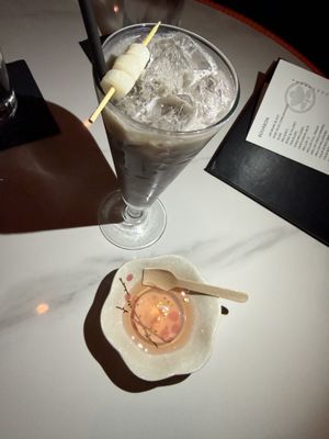 vegan jello shot was strong!!  at Wild Orange in Honolulu