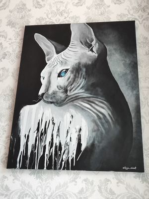  at Cat Cafe in Vilnius