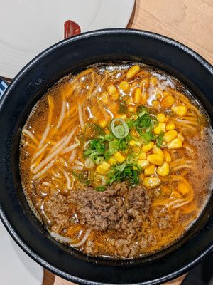 Tantanmen ramen at Hojo's Japanese Cuisine in Charlottetown
