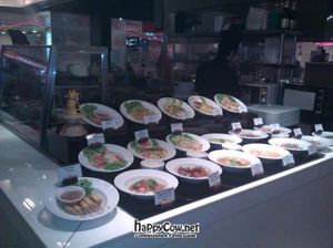 Choices.  Sorry for bad light. at Big PAPA - MBK in Bangkok