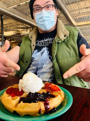 YUM at The Waffle Lady in St Johns