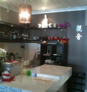 Yummy cold drinks just like the Kuan Yin in Valley! at Kuan Yin Tea House in Southport