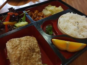 Another generous serving of food at Kuan Yin Tea House in Southport