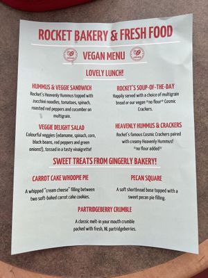   at Rocket Bakery Water Street in St Johns