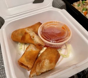 Spring rolls  at Veggie House in Las Vegas