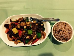 Best Braganza meal,I have to go again at Veggie House in Las Vegas