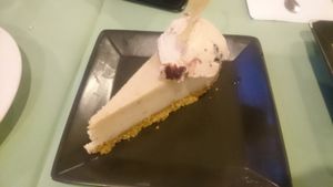 Vegan Cheesecake at Veggie House in Las Vegas