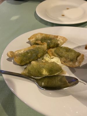 Veggie fried dumplings at Veggie House in Las Vegas