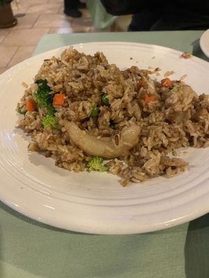 House fried rice at Veggie House in Las Vegas