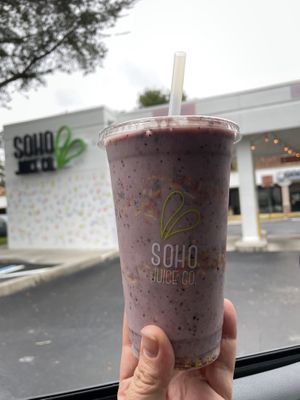 Confetti Nana Shake  at SOHO Juice Co in Lake Mary