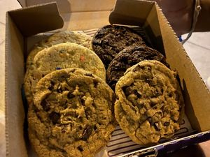 Vegan Cookie Selection at Insomnia Cookies - E Baldo Dr in Chicago