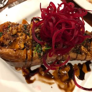 stuffed butternut squash at Chill in St Pete Beach