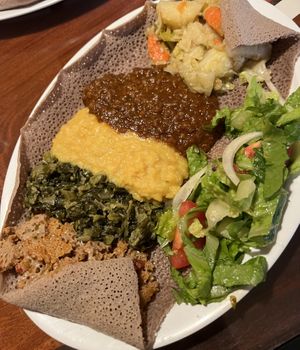   at Kategna Ethiopian Restaurant in San Jose